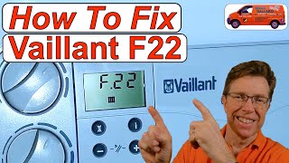 How to Fix F22 Fault Vaillant ecotec Plus Easy to Follow Step By Step Instructions [upl. by Peskoff]