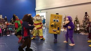 Flip the Switch in a Mascot Dance Off [upl. by Iral31]