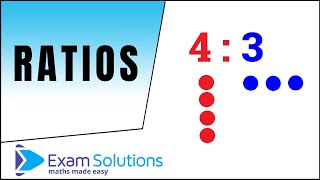 Ratios  GCSE Maths Level 46  ExamSolutions [upl. by Carolan]