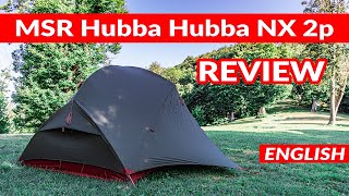 Tent MSR Hubba Hubba NX 2p review amp unboxing also difference EU vs USA models [upl. by Nessim]