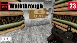 Doom 23  Argent Energy Tower Destroyed Classic Map  Walkthrough [upl. by Giffer566]