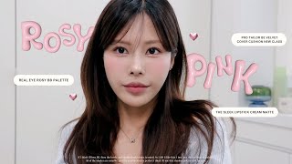 Eng ROSY PINK 발레코어룩 🎀 에스쁘아 로지 BB 팔레트 메이크업 [upl. by Enna]