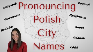 Polish Cities and their PRONUNCIATIONS [upl. by Shabbir133]