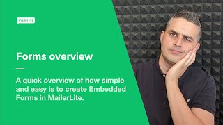 Forms overview  How to create and design different types of forms in MailerLite [upl. by Arodaeht]