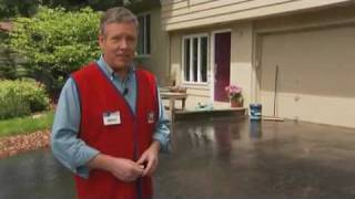 Lowes and QPR Professional Grade Driveway Sealer Instructional Video [upl. by Gonyea]