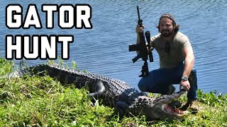 GATOR HUNTING Like A REAL Florida Man [upl. by Egrog]