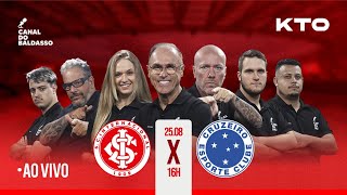 AO VIVO SUPER JORNADA KTO INTERNACIONAL X CRUZEIRO  CAMPEONATO BRASILEIRO  201 [upl. by Meghann]