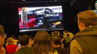 2021 Abu Dhabi Grand Prix final lap crowd reaction in Sydney [upl. by Cudlip]