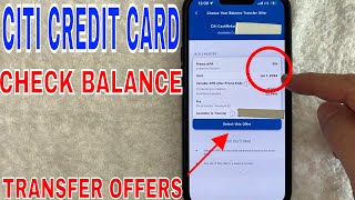 ✅ How To Check For Citi Credit Card Balance Transfer Offers 🔴 [upl. by Orual961]