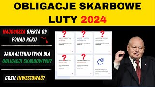 CZY TO OSTATNIA SZANSA NA DOBRE OPROCENTOWANIE  OBLIGACJE SKARBOWE LUTY 2024 [upl. by Adelbert897]