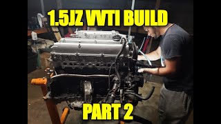 15JZ VVTI BUILD PART 2 [upl. by Lifton695]