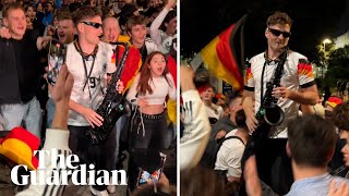 Germany fan lights up Euro 2024 with amazing saxophone skills [upl. by Lenny]