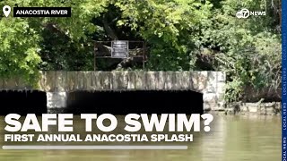 First annual Anacostia River Splash signals new era for oncepolluted waters [upl. by Araet480]