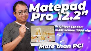 HUAWEI MatePad Pro 122inch Brightest Tandem OLED screen Powerful PCLevel Features [upl. by Beverlee]