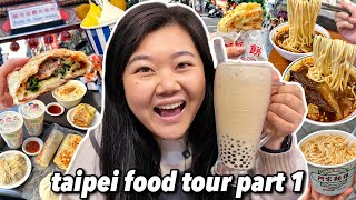 What to Eat in TAIPEI Taiwan Food Tour Part 1 2024 [upl. by Sherlock259]