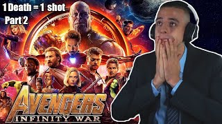 FIRST TIME WATCHING AVENGERS INFINITY WAR Movie Reaction Part 22 [upl. by Lraep]