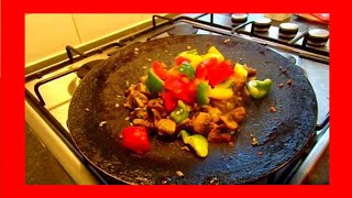 Mushroom Tawa Fry  Street Food style  Samayal in Tamil  Hemas Kitchen  Madras Samayal [upl. by Uuge]