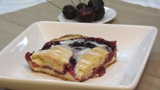 Cherry Pie Bars  Lynns Recipes [upl. by Helena]