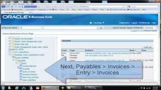 How to do Manual Invoice Entry in Oracle Accounts Payable  Oracle R12 Financial New Features [upl. by Rhynd]