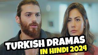 Top 5 Turkish Dramas in Hindi 2024  Best MustWatch Turkish Series on YouTube [upl. by Lyman]