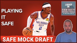 Safe Picks 12Team 9Cat Mock Draft Fantasy Basketball [upl. by Dulce]