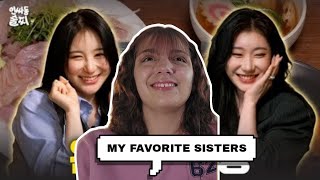 Exclusive Sisters unite CHAEYEON and CHAERYEONG of ITZY  Inssadong Sulzzi ep9  IZONE REACTION [upl. by Aihtekal]