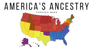 Americas Ancestry Explained Through Maps [upl. by Ardekahs]