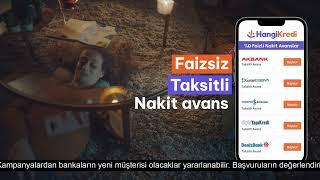 0 FAİZLİ NAKİT AVANSA ULAŞMAK ÇOK KOLAY  YENİ REKLAM FİLMİMİZ YAYINDA [upl. by Llerat]