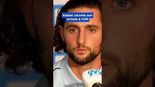 Adrien Rabiot raconte son arrivée à lOM [upl. by Stonwin]