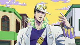 Jojos Bizarre Adventure Diamond Is Unbreakable Jotaro Vs Josuke English Dub [upl. by Annoled]