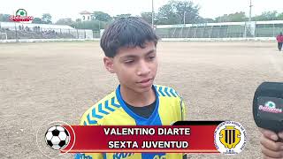 VALENTINO DIARTE  SEXTA DIV JUVENTUD [upl. by Mloclam]