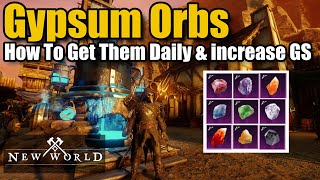 Gypsum orbs are end game musts in New World [upl. by Dud]