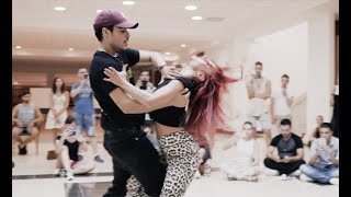 Morir Solo  Prince Royce  Maurizio y Simona Bachata Dance  Bachata King Festival 2019 shorts [upl. by Dnumde]