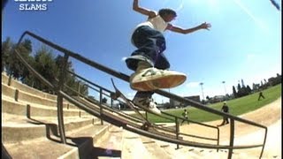 LA City College Rail Vs Jeremiah Vance Skateboard Scorpion Slam Fail [upl. by Kasevich]