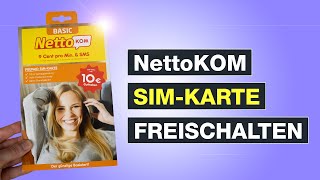 Nettokom freischalten und SIM Karte aktivieren  Tutorial Testventure [upl. by Alfeus]