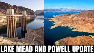 How Lake Mead and Lake Powell Will Benefit From This Winter Storm  Water Level Update [upl. by Alvira]