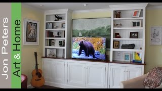 How To Build a TV Lift Cabinet  Finished amp Installed [upl. by Osana647]