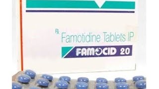 Famotidine tablets usesside effect dosage form [upl. by Aznecniv]