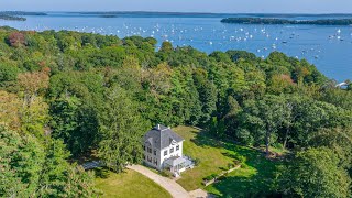 Historic FederalStyle by the Ocean  Falmouth Foreside Maine Home for Sale [upl. by Turro948]