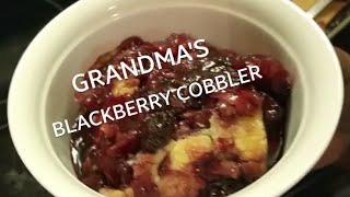 How To Make Blackberry Cobbler Bringing Back Childhood Memories [upl. by Elahcar448]