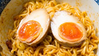 ramen egg  air fry fridays [upl. by Eniledam]