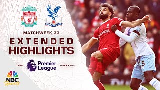 Liverpool v Crystal Palace  PREMIER LEAGUE HIGHLIGHTS  4142024  NBC Sports [upl. by Asiluj]