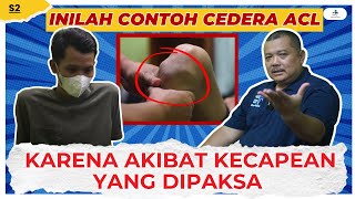 INILAH CONTOH CEDERA ACL KARENA AKIBAT KECAPEAN YANG DIPAKSA [upl. by Enilecram922]