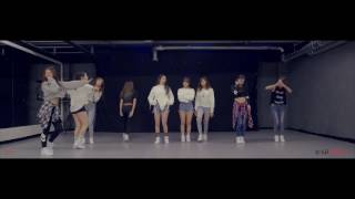 플레디스 걸즈 PLEDIS Girlz 아낀다 Adore U 안무영상 거울모드 원곡세븐틴 [upl. by Domonic]