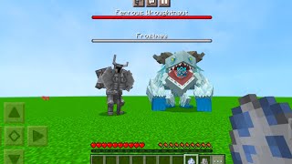 Mowzies mobs ADDON Minecraft PE 119 [upl. by Gona]