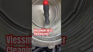 Viessmann boiler cleaning boiler auneplumbing [upl. by Asilim]