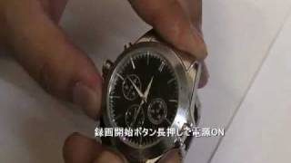 【コレが欲しかった】話題の腕時計型スパイカメラ☆vol5 spy camera watch [upl. by Dosi]