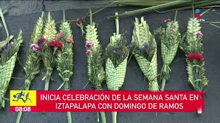 Inicia celebración de Semana Santa en Iztapalapa  De Pisa y Corre [upl. by Ahcim278]