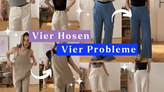 Hose enger nähen  4 verschiedene Methoden I madebymajaa [upl. by Tamera]