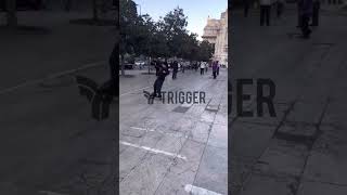 Trigger Skateboard team rider Pharell Preau in Milano Italia 🇮🇹 [upl. by Deck]